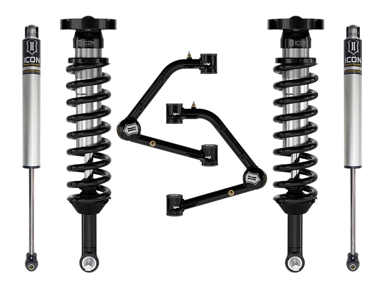 Icon Vehicle Dynamics | Stage 2 Suspension System w/ Tubular Upper Control Arms, 1.75-2.5" Lift | (23-24) Colorado, WT, LT, & Z71 | K73092T