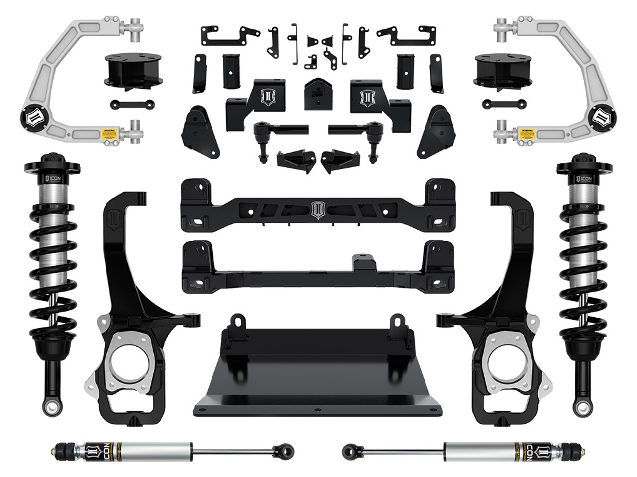 Icon Vehicle Dynamics | Stage 2 Suspension System with Billet Upper Control Arms, 6" Lift | (22-23) Tundra | K53272 Icon Vehicle Dynamics | Stage 2 Suspension System with Billet Upper Control Arms, 6" Lift | (22-23) Tundra | K53272