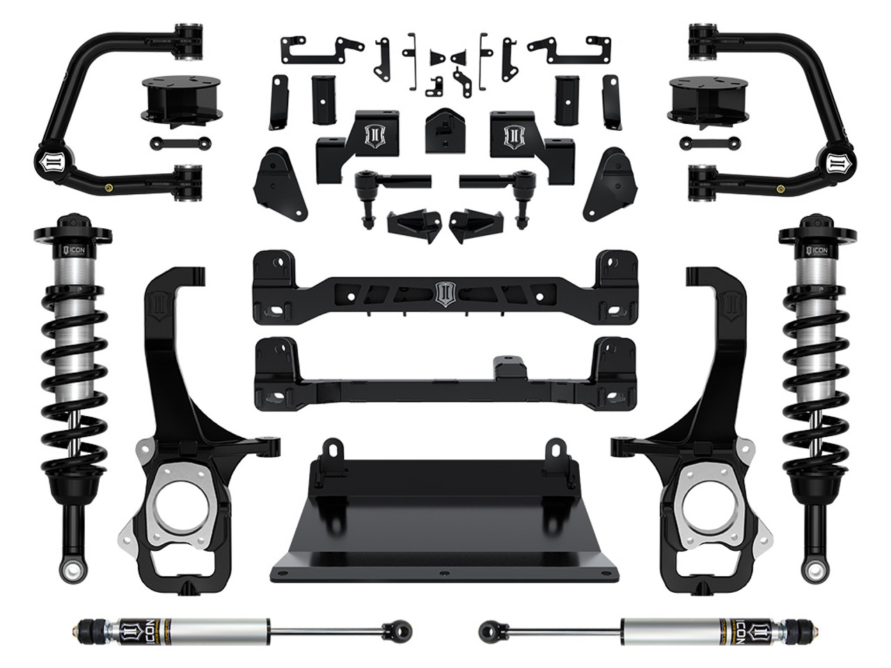 Icon Vehicle Dynamics | Stage 2 Suspension System with Tubular Upper Control Arms, 6" Lift | (22-23) Tundra | K53272T