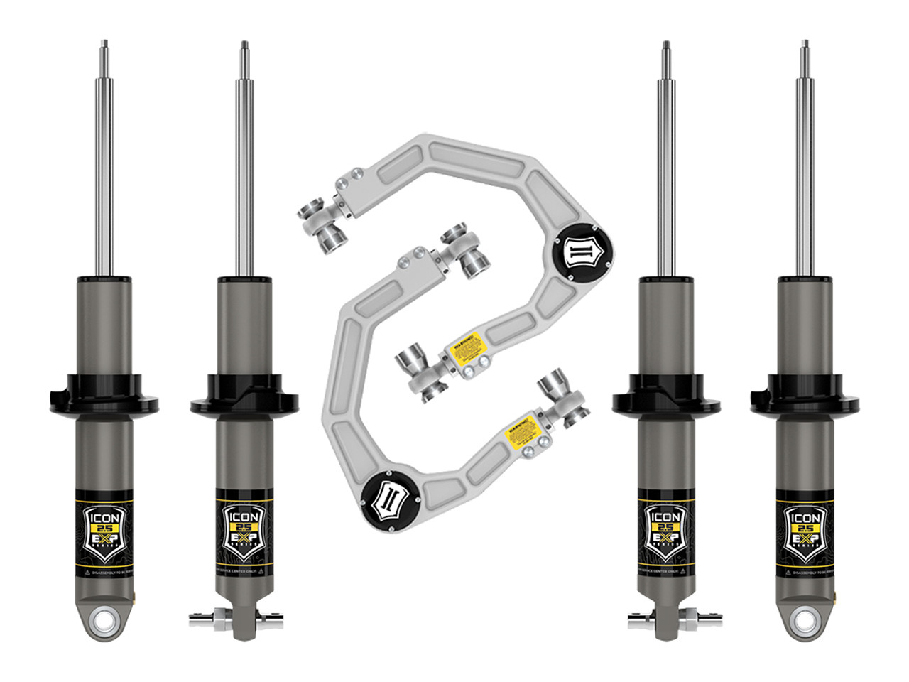 Icon Vehicle Dynamics | Stage 2 Suspension System, Billet, 1.375-3" Lift | (21-23) Bronco, HOSS 1.0 Pkg | K40002