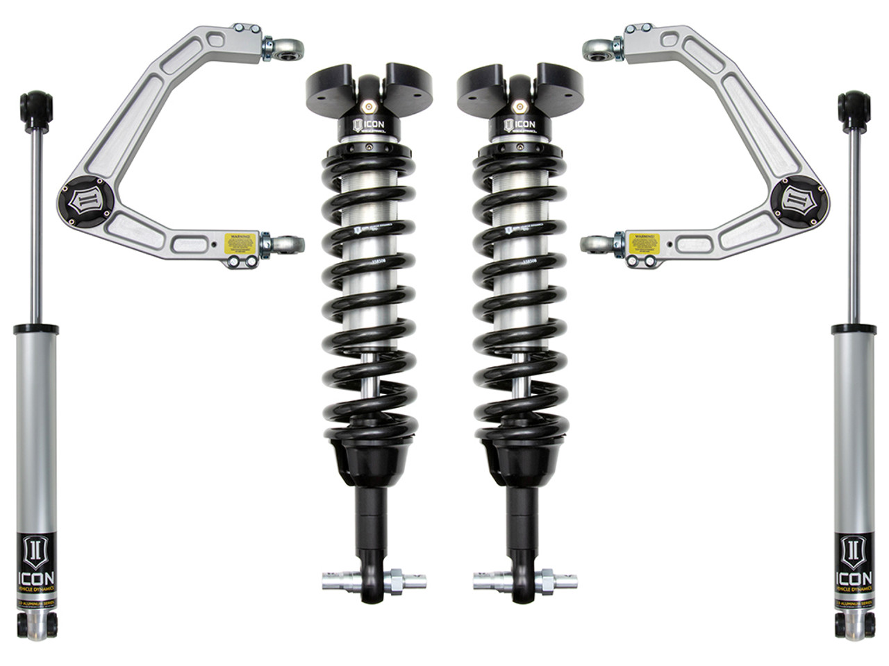 Icon Vehicle Dynamics | Stage 2 Suspension System, Billet UCA, 1.5-3.5" Lift | (19-23) Silverado/Sierra 1500 | K73062 Icon Vehicle Dynamics | Stage 2 Suspension System, Billet UCA, 1.5-3.5" Lift | (19-23) Silverado/Sierra 1500 | K73062