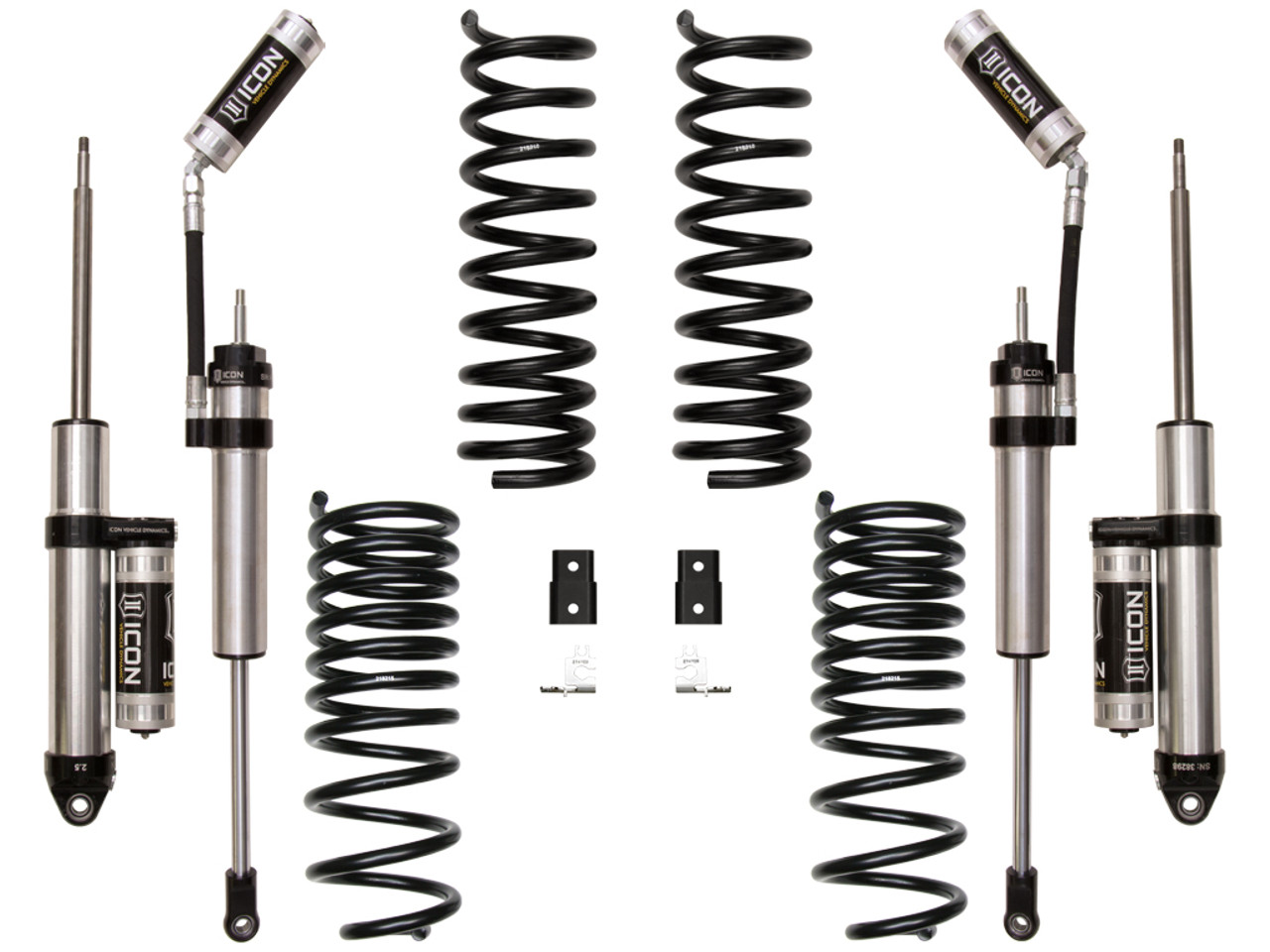 Icon Vehicle Dynamics | Stage 2 Suspension System, Performance, 2.5" Lift | (14-22) Ram 2500, 4WD | K212542P