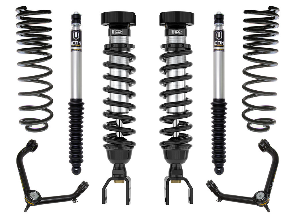 Icon Vehicle Dynamics | Stage 2 Suspension System, Tubular UCA, 2-3" Lift | (19-23) Ram 1500 | K213112T