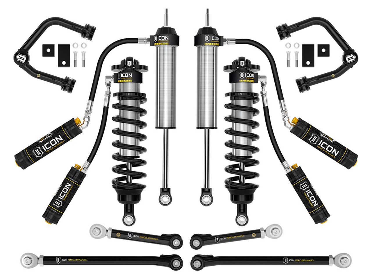 Icon Vehicle Dynamics | Stage 2, 3.0 Suspension System, Tubular, 2-3.25" Lift | (22-24) Tundra | K53212T