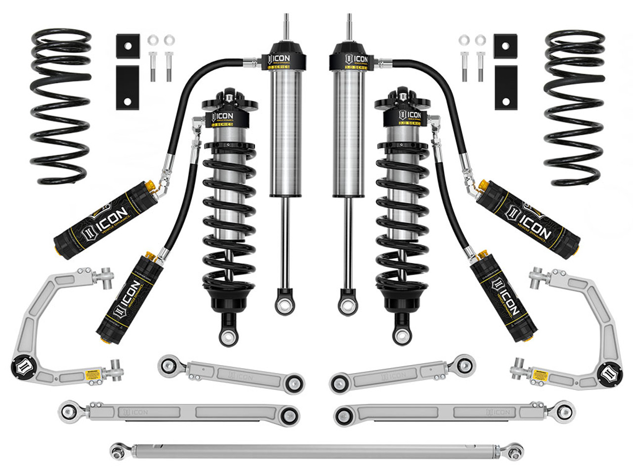 Icon Vehicle Dynamics | Stage 3 (TRD), 3.0 Suspension System, Billet, 1.25-3.25" Lift | (22-24) Tundra | K53213S