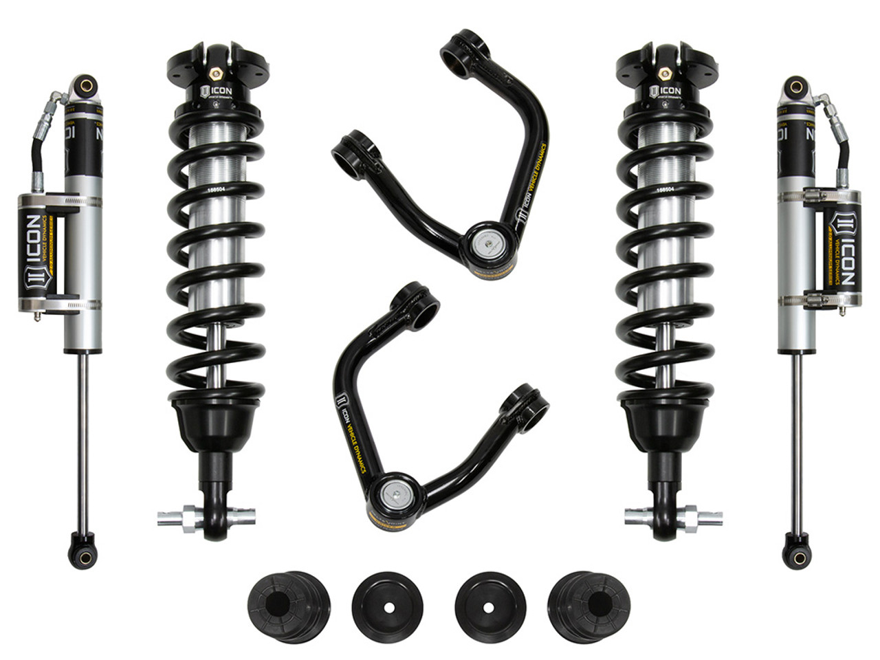 Icon Vehicle Dynamics | Stage 3 Susp System, Tubular UCA Al Knuckle, 0-3.5" Lift | (19-21) Ranger | K93203TA
