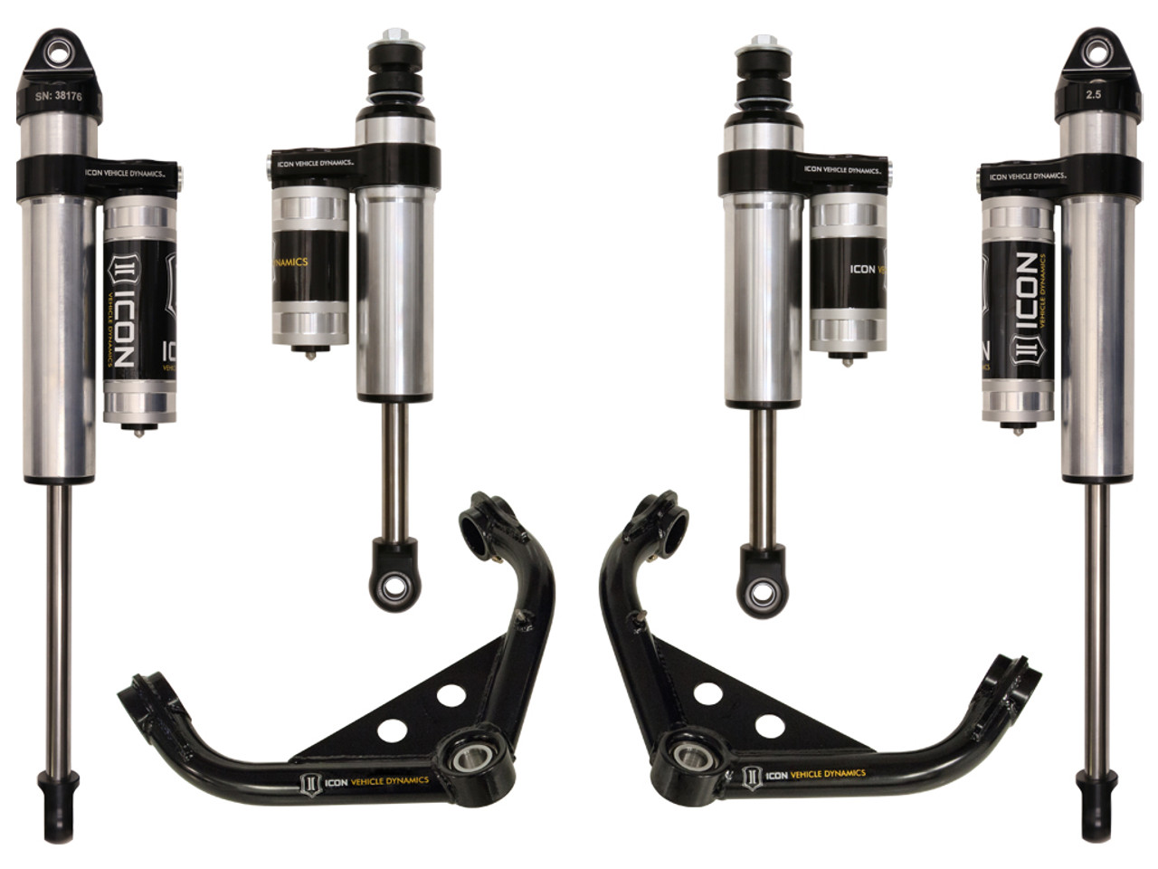 Icon Vehicle Dynamics | Stage 3 Suspension System, 0-2" Lift | (01-10) Silverado/Sierra 2500/3500HD | K77102