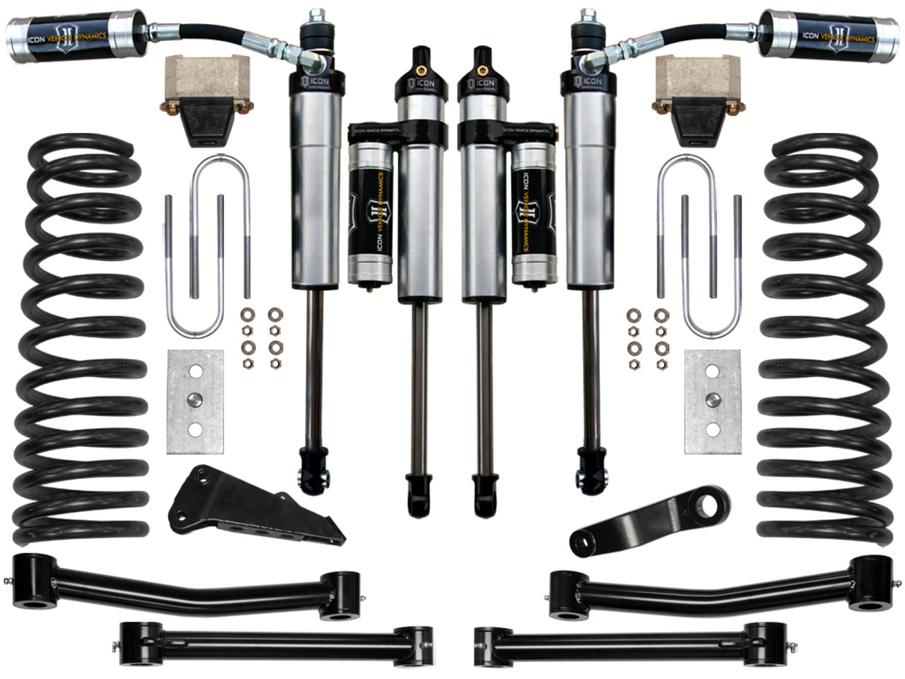 Icon Vehicle Dynamics | Stage 3 Suspension System, 4.5" Lift | (09-13) Ram 2500/3500 | K214552T