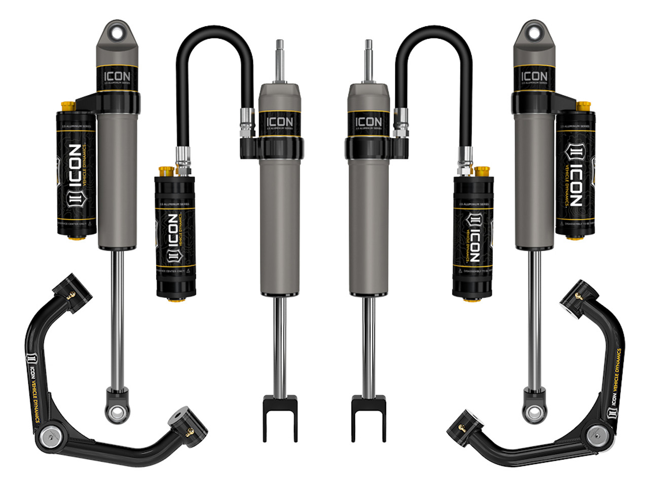 Icon Vehicle Dynamics | Stage 3 Suspension System, 0-2" Lift | (11-19) Silverado/Sierra 2500/3500HD | K78103