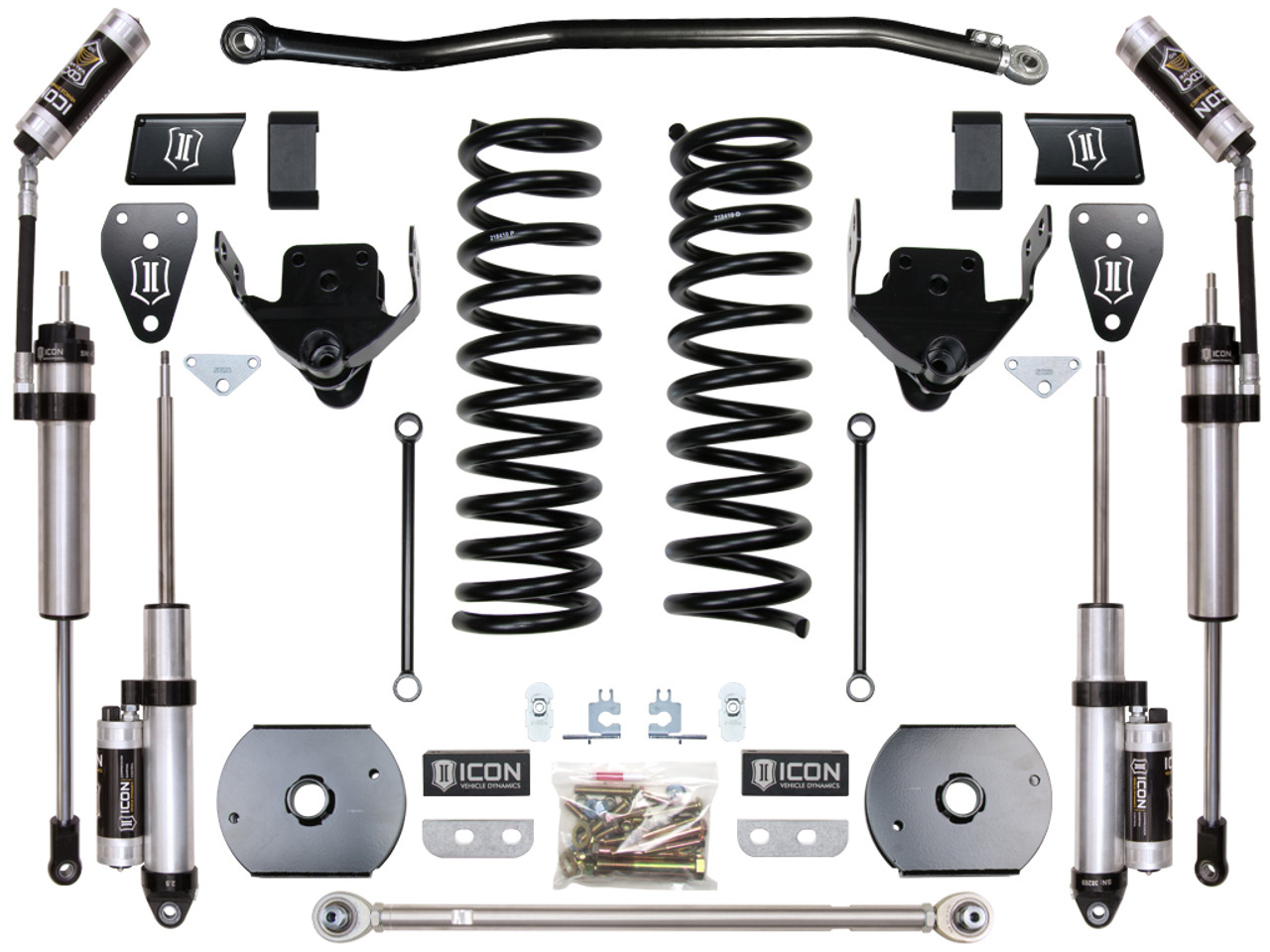 Icon Vehicle Dynamics | Stage 3 Suspension System, 4.5" Lift | (14-18) Ram 2500, 4WD | K214523