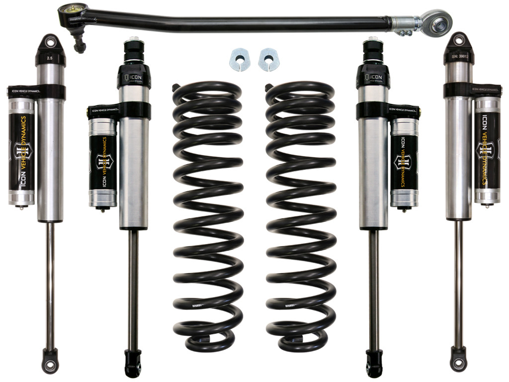 Icon Vehicle Dynamics | Stage 3 Suspension System, 2.5" Lift | (17-19) Super Duty F-250/F-350, 4WD, Diesel | K62513