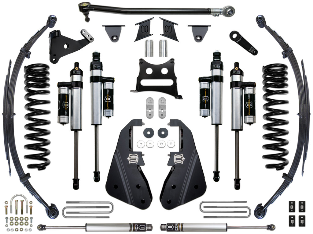Icon Vehicle Dynamics | Stage 3 Suspension System, 7" Lift | (17-22) Super Duty F-250/F-350 | K67113