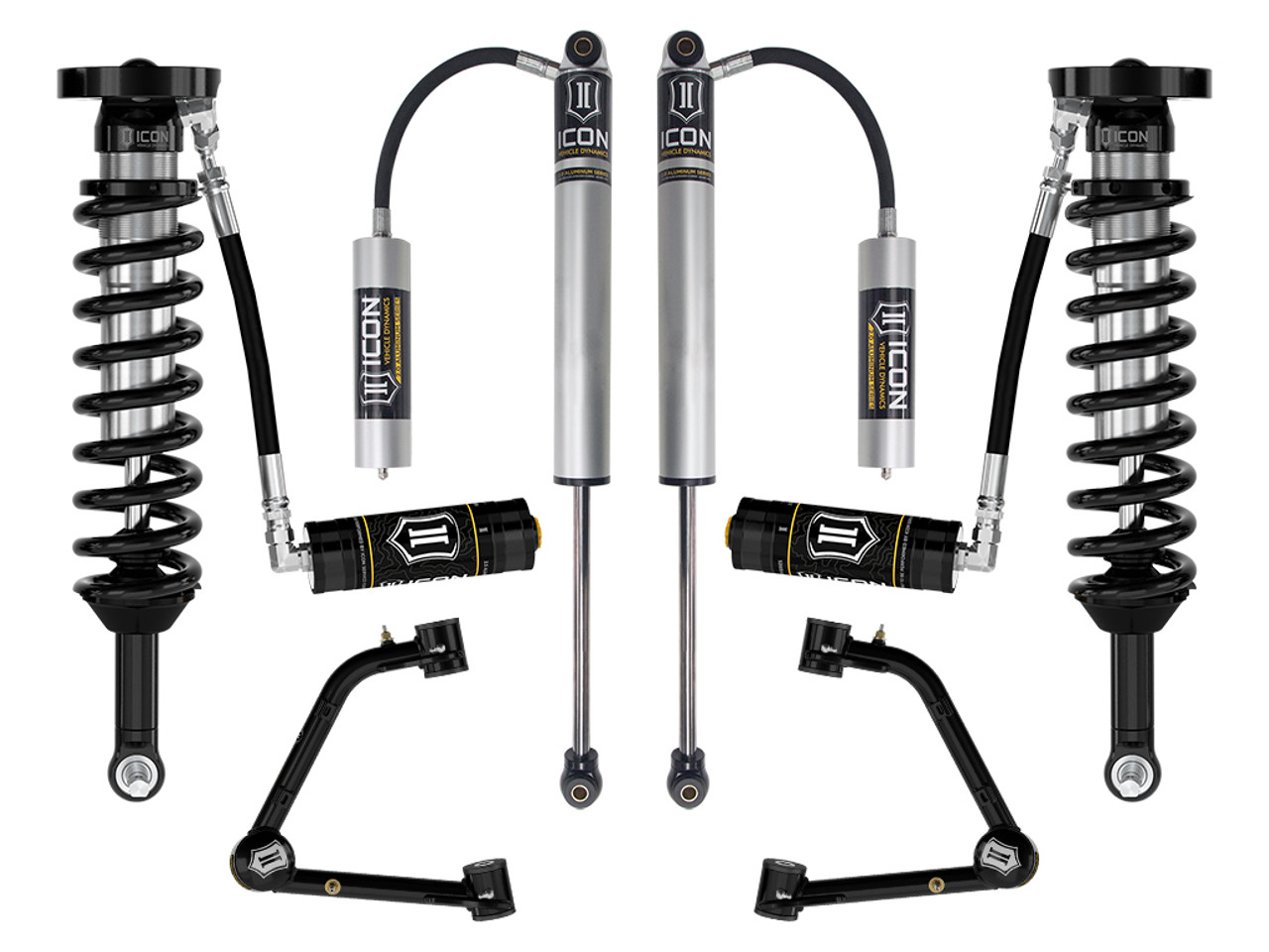 Icon Vehicle Dynamics | Stage 3 Suspension System w/ Tubular Upper Control Arms, 1.75-2.5" Lift | (23-24) Colorado, WT, LT, & Z71 | K73093T