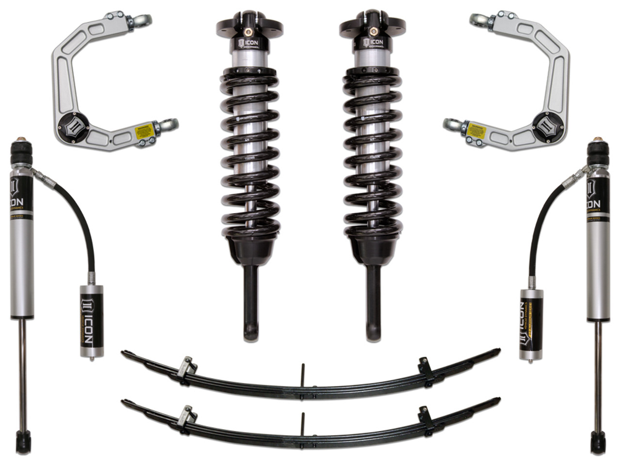 Icon Vehicle Dynamics | Stage 3 Suspension System, Billet UCA, 0-2.75" Lift | (05-23) Tacoma | K53003