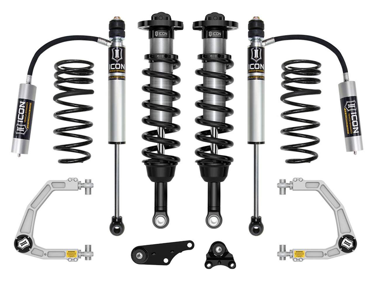 Icon Vehicle Dynamics | Stage 3 Suspension System, Billet UCA w/ Triple Rate Rear Springs, 1.25-3" Lift | (24-24) Tacoma | K53293S