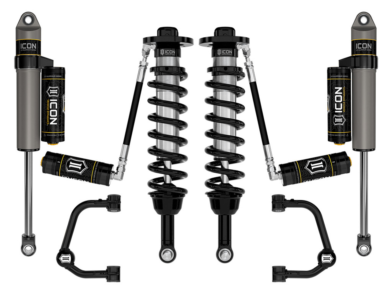 Icon Vehicle Dynamics | Stage 3 Suspension System, Tubular UCA, 2.75-3.5" Lift | (21-23) F-150, 4WD | K93133T