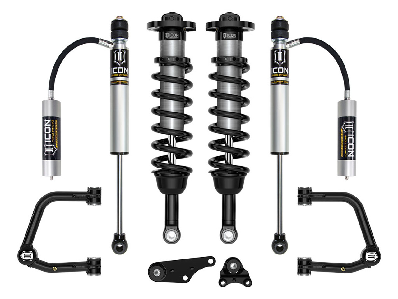 Icon Vehicle Dynamics | Stage 3 Suspension System, Tubular UCA, 1.25-3" Lift | (24-24) Tacoma | K53293T