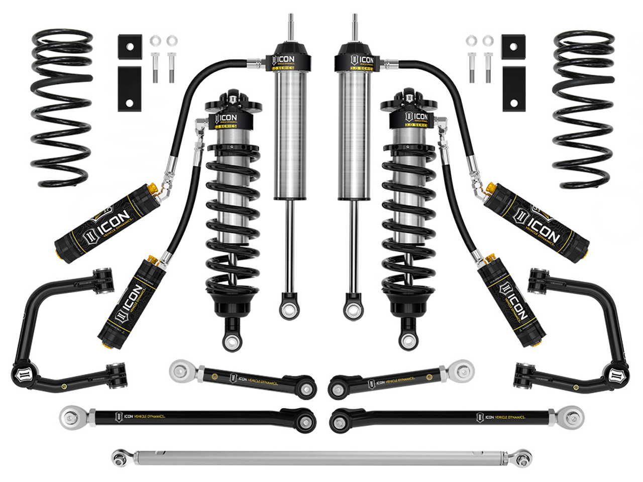 Icon Vehicle Dynamics | Stage 3, 3.0 Suspension System, Tubular, 2-3.25" Lift | (22-24) Tundra | K53213T