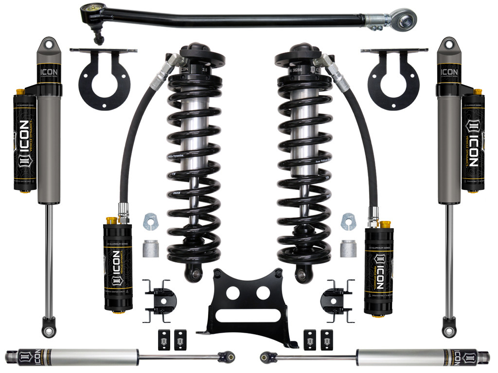 Icon Vehicle Dynamics | Stage 4 Coilover Conversion System, 2.5-3" Lift | (17-22) Super Duty F-250/F-350 | K63144