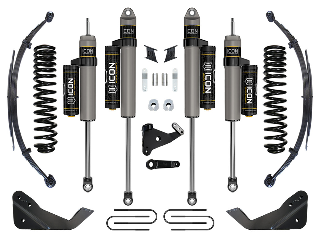 Icon Vehicle Dynamics | Stage 4 Suspension System, 7" Lift | (05-07) Super Duty F-250/F-350 | K67103