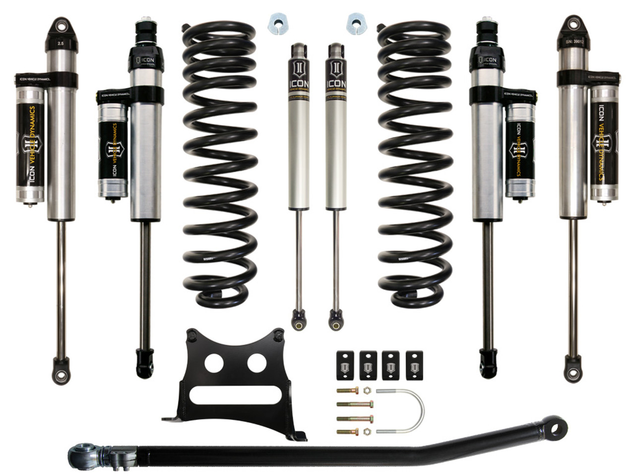 Icon Vehicle Dynamics | Stage 4 Suspension System, 2.5" Lift | (05-16) Super Duty F-250/F-350, 4WD Diesel | K62503