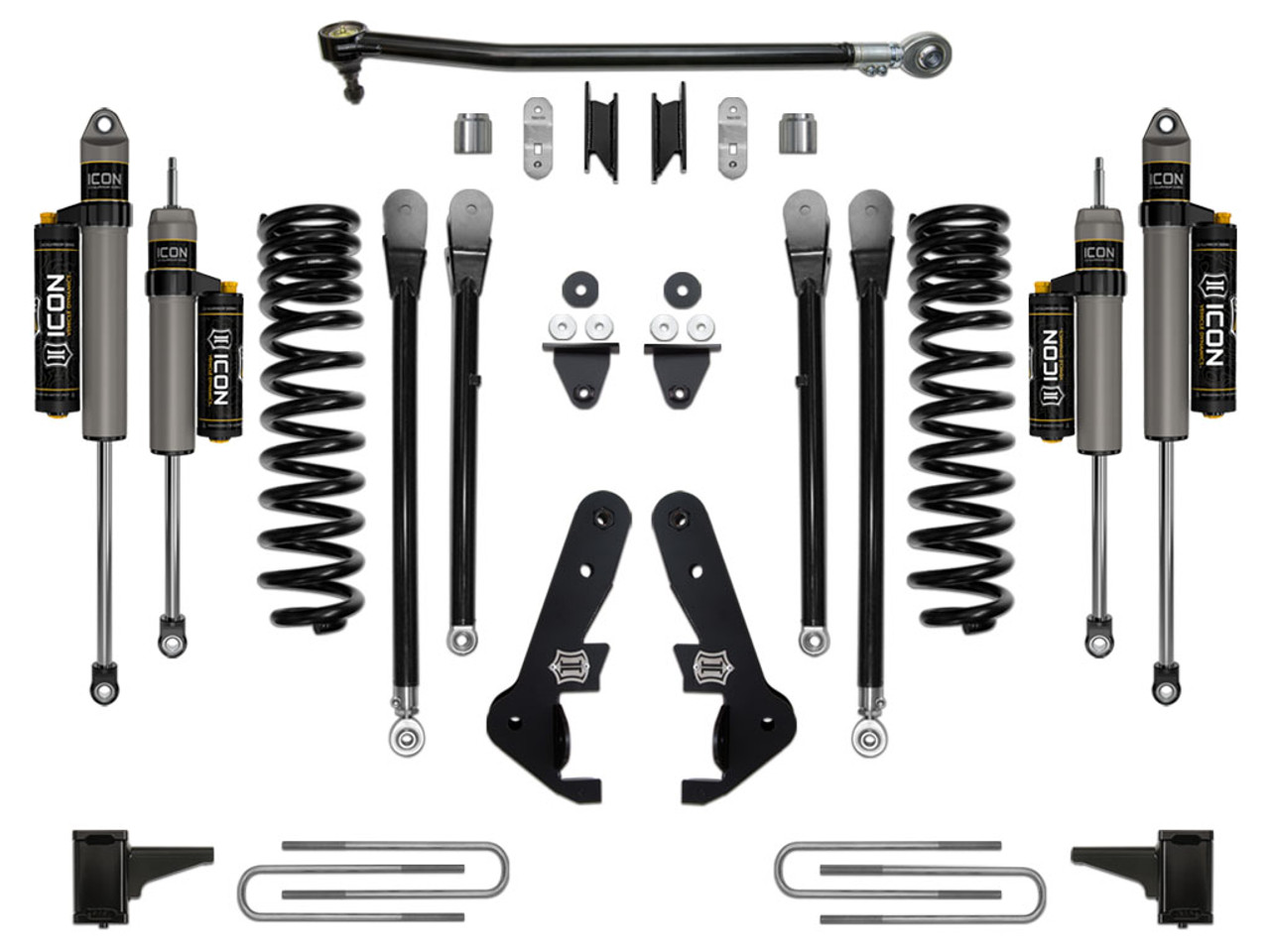 Icon Vehicle Dynamics | Stage 4 Suspension System, 4.5" Lift | (20-22) Super Duty F-250/F-350 | K64524