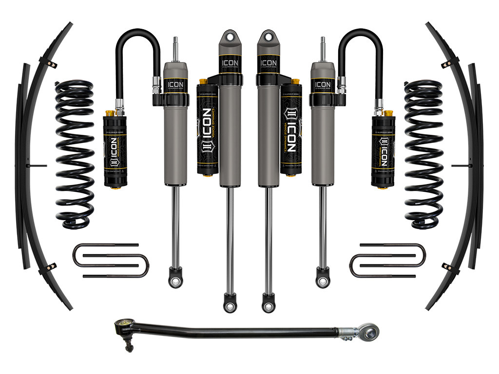 Icon Vehicle Dynamics | Stage 4 Suspension System w/ Expansion Packs, 2.5" Lift | (20-22) Super Duty F-250/F-350, 4WD, Diesel | K62524L