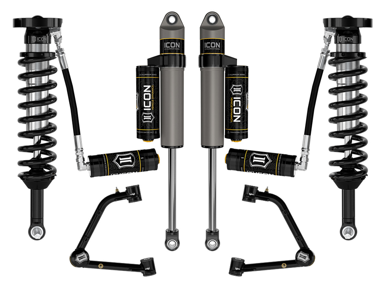 Icon Vehicle Dynamics | Stage 4 Suspension System w/ Tubular Upper Control Arms, 1.75-2.5" Lift | (23-24) Colorado/Canyon, AT4, Denali, & Elevation Trail Boss | K73084T