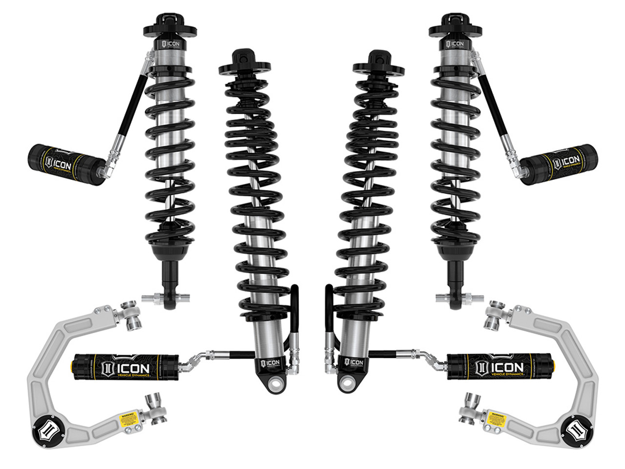 Icon Vehicle Dynamics | Stage 4 Suspension System, Billet, Heavy Rate Rear Spring, 3-4" Lift | (21-23) Bronco, Non-Sasquatch | K40004X