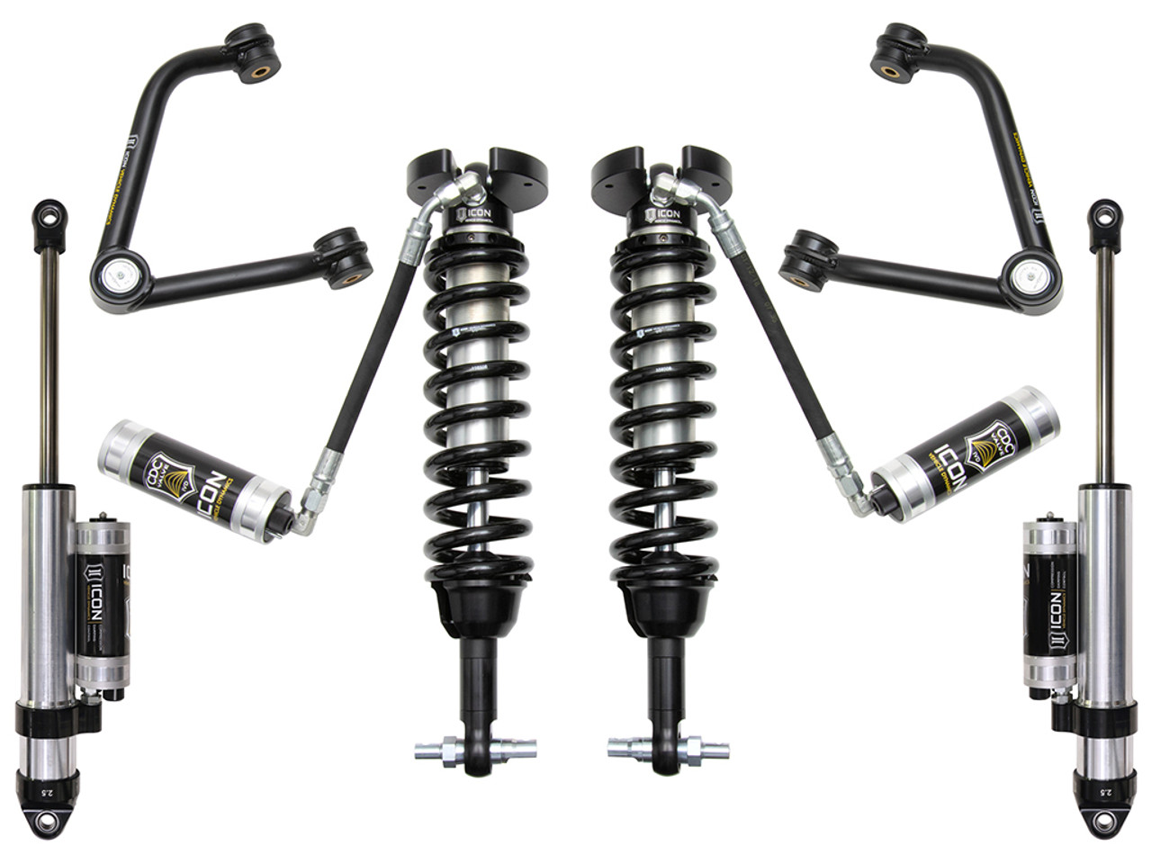 Icon Vehicle Dynamics | Stage 4 Suspension System, Tubular UCA, 1.5-3.5" Lift | (19-23) Silverado/Sierra 1500 | K73064T