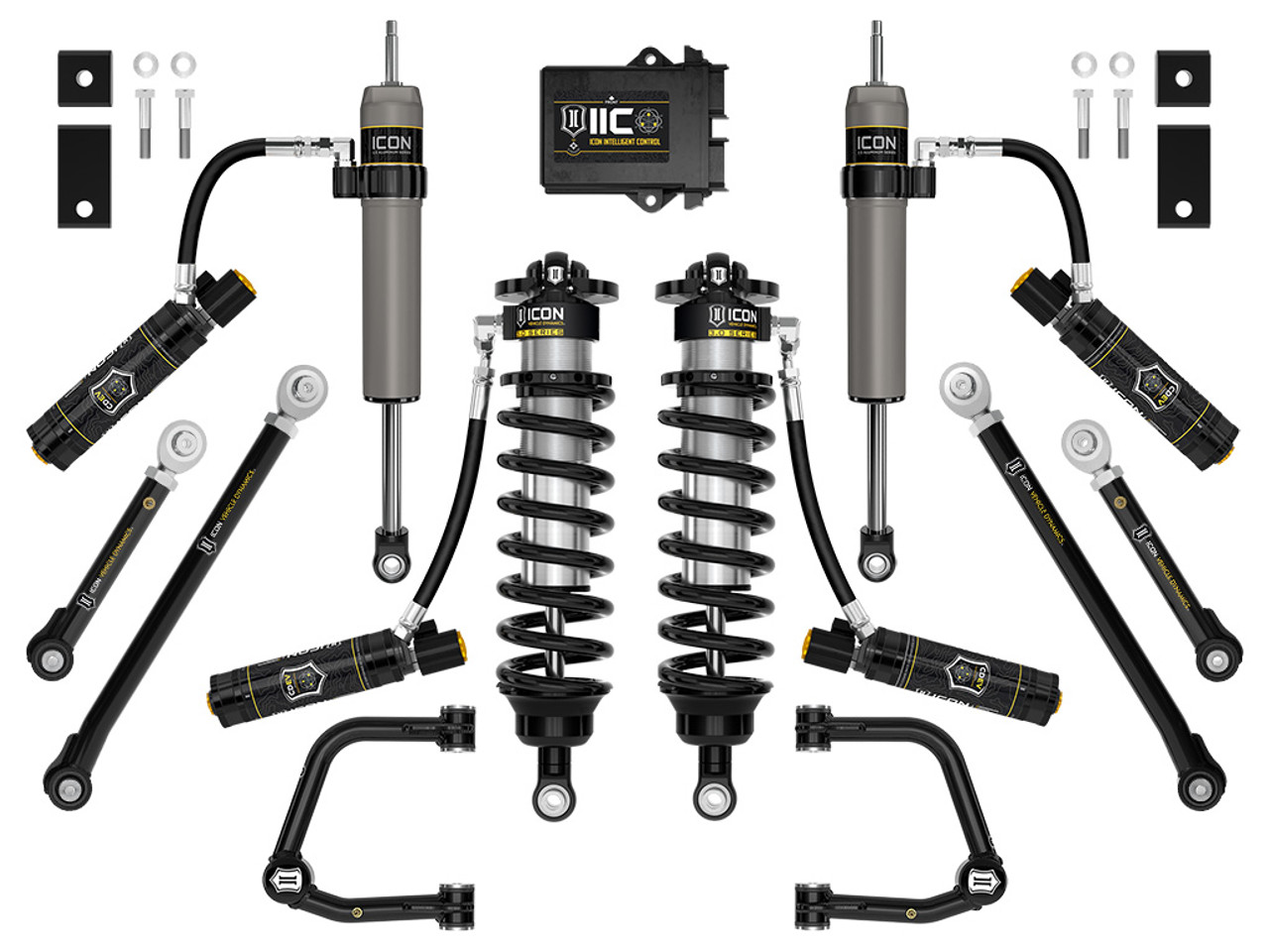 Icon Vehicle Dynamics | Stage 4, 3.0 Suspension System, Tubular, 2-3.25" Lift | (22-24) Tundra | K53214T