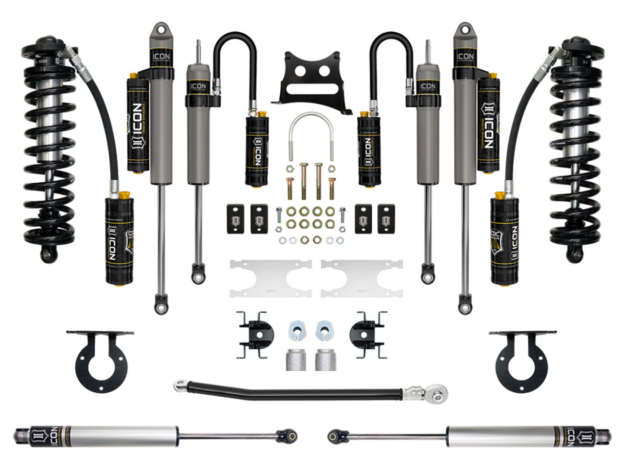 Icon Vehicle Dynamics | Stage 5 Coilover Conversion System, 2.5-3" Lift | (05-16) Super Duty F-250/F-350 | K63105