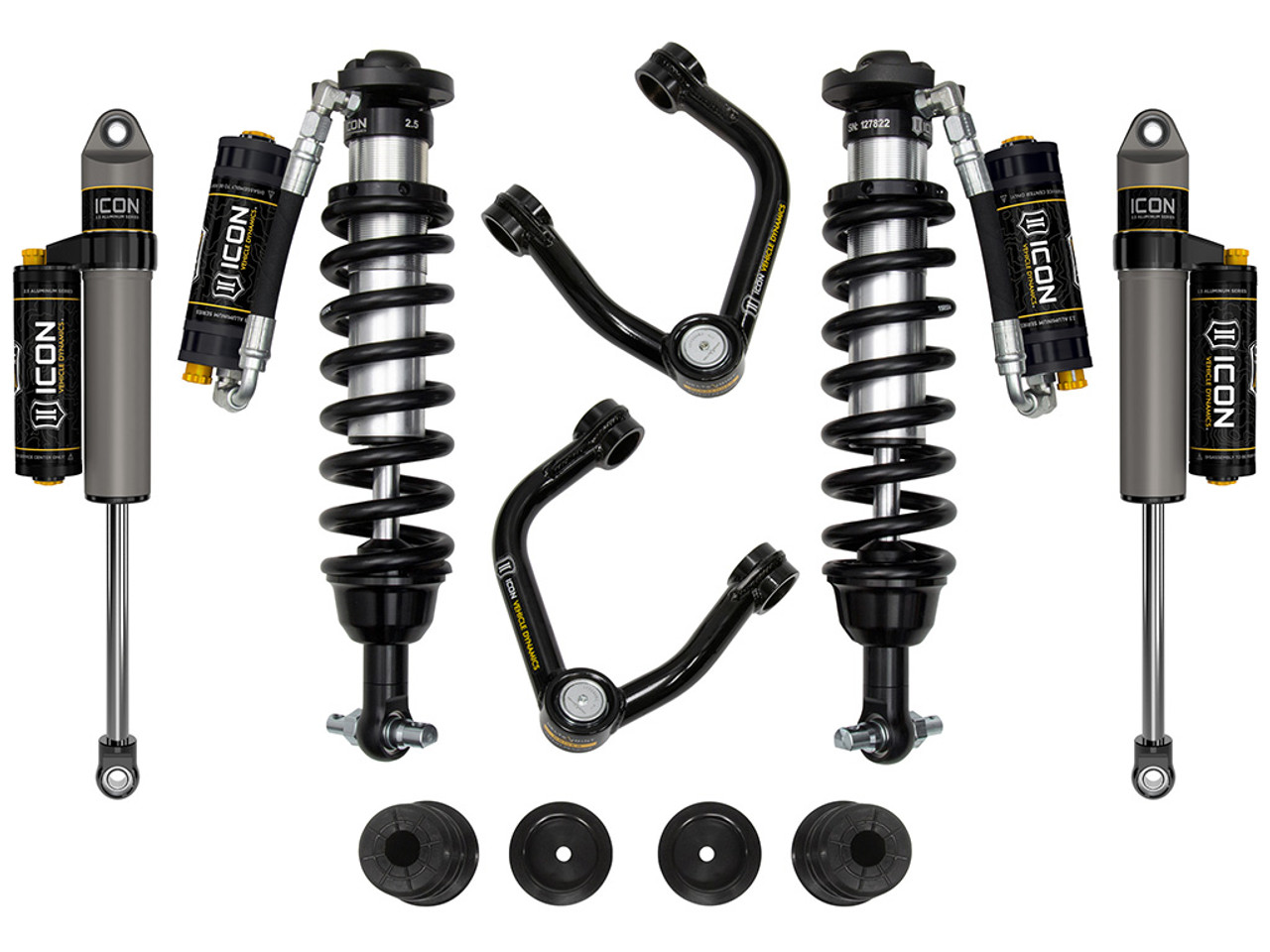 Icon Vehicle Dynamics | Stage 5 Susp Sys, Tubular UCA Steel Knuckle, 0-3.5" Lift | (20-23) Ranger | K93205TS