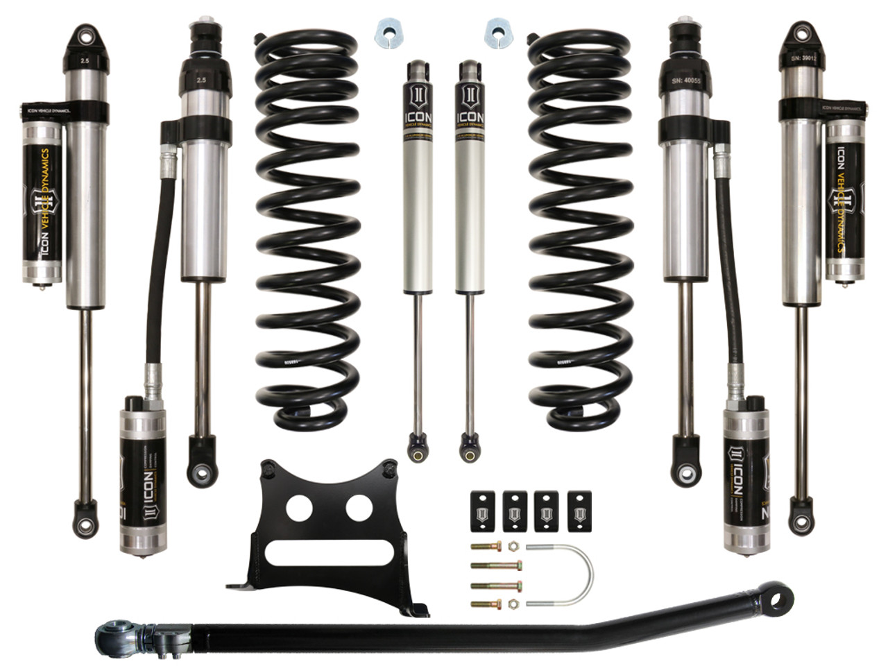 Icon Vehicle Dynamics | Stage 5 Suspension System, 2.5" Lift | (05-16) Super Duty F-250/F-350, 4WD Diesel | K62504