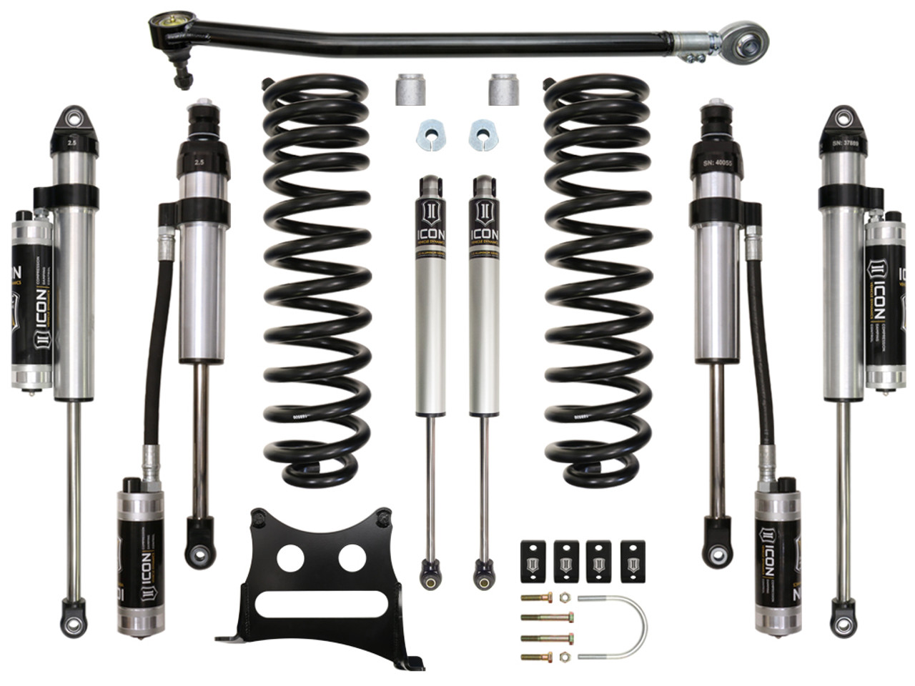 Icon Vehicle Dynamics | Stage 5 Suspension System, 2.5" Lift | (17-19) Super Duty F-250/F-350, 4WD, Diesel | K62515