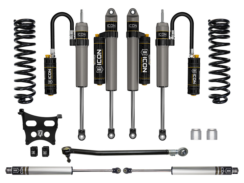 Icon Vehicle Dynamics | Stage 5 Suspension System, 2.5" Lift | (23-23) Super Duty F-250/F-350, 4WD, Diesel | K62565