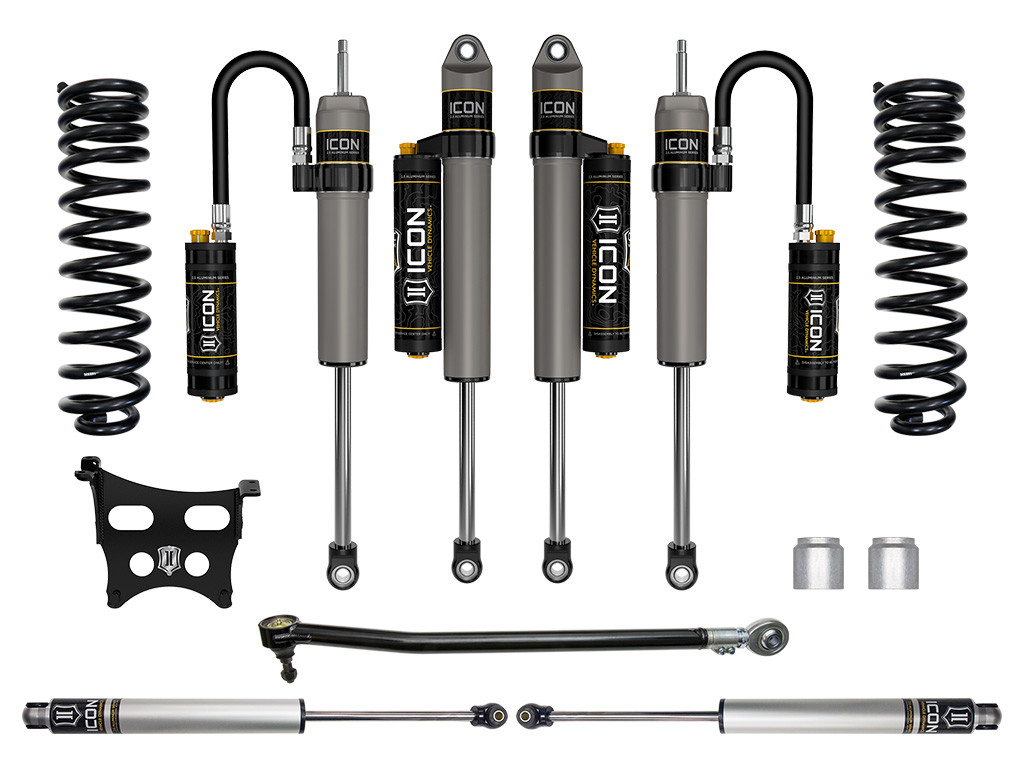 Icon Vehicle Dynamics | Stage 5 Suspension System, 2.5" Lift | (23-23) Super Duty F-250/F-350, 4WD, Gas | K62595