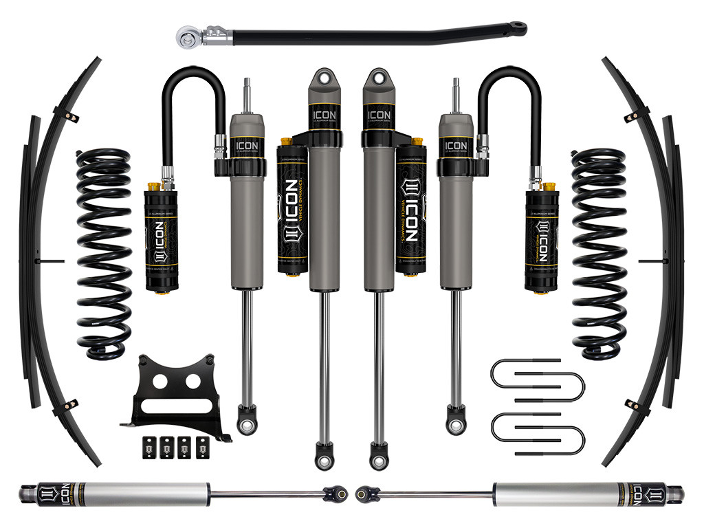 Icon Vehicle Dynamics | Stage 5 Suspension System w/ Expansion Packs, 2.5" Lift | (08-10) Super Duty F-250/F-350, 4WD, Diesel | K62575