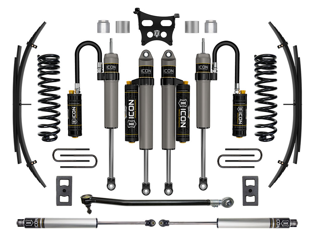 Icon Vehicle Dynamics | Stage 5 Suspension System w/ Expansion Packs, 2.5" Lift | (23-23) Super Duty F-250/F-350, 4WD, Diesel | K62565L