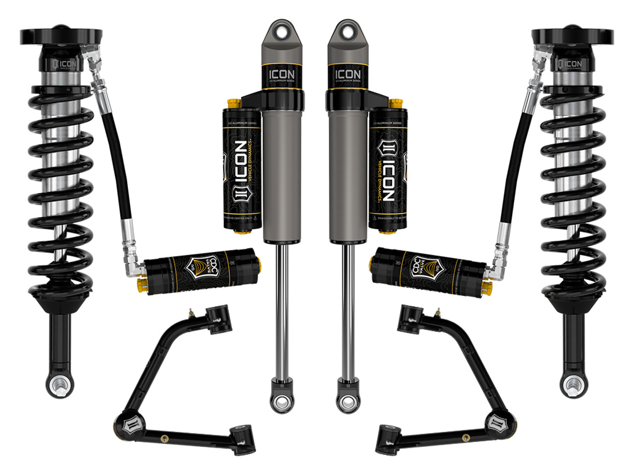 Icon Vehicle Dynamics | Stage 5 Suspension System w/ Tubular Upper Control Arms, 1.75-2.5" Lift | (23-24) Colorado, WT, LT, & Z71 | K73095T