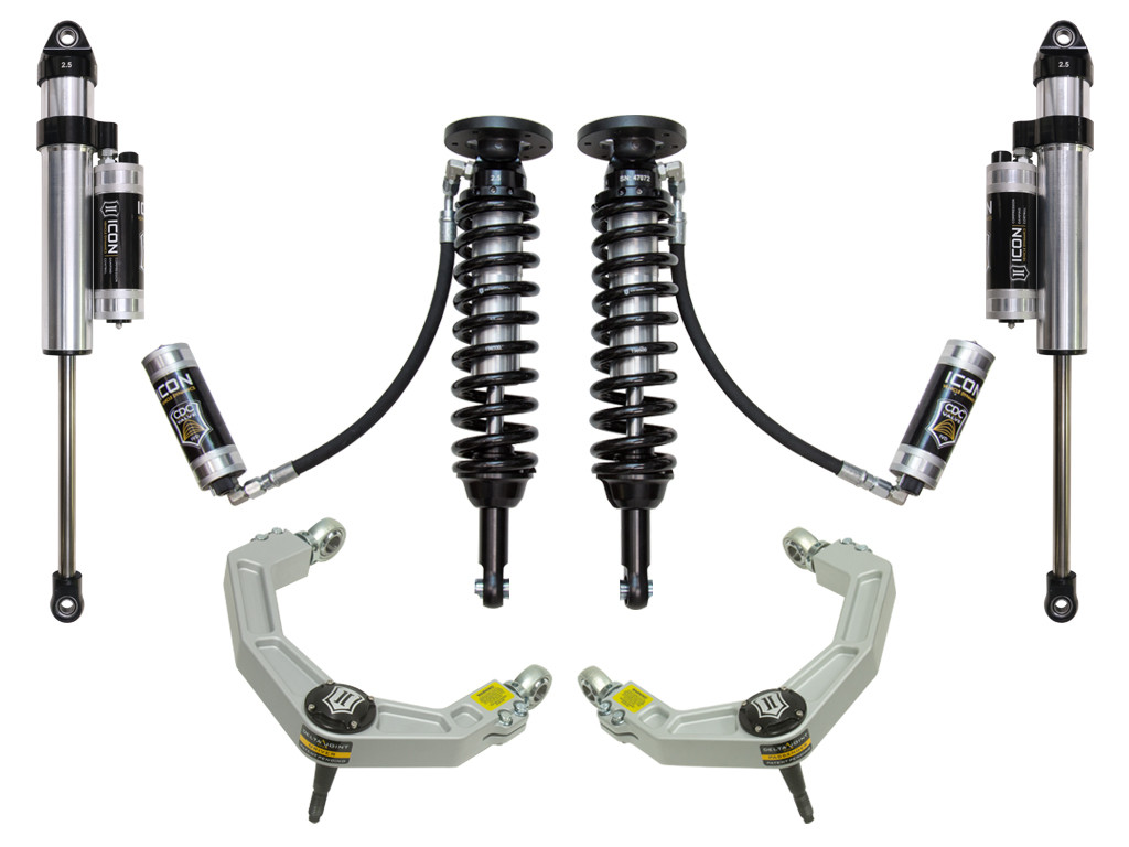 Icon Vehicle Dynamics | Stage 5 Suspension System, Billet UCA, 1.75-2.63" Lift | (09-13) F-150, 4WD | K93005