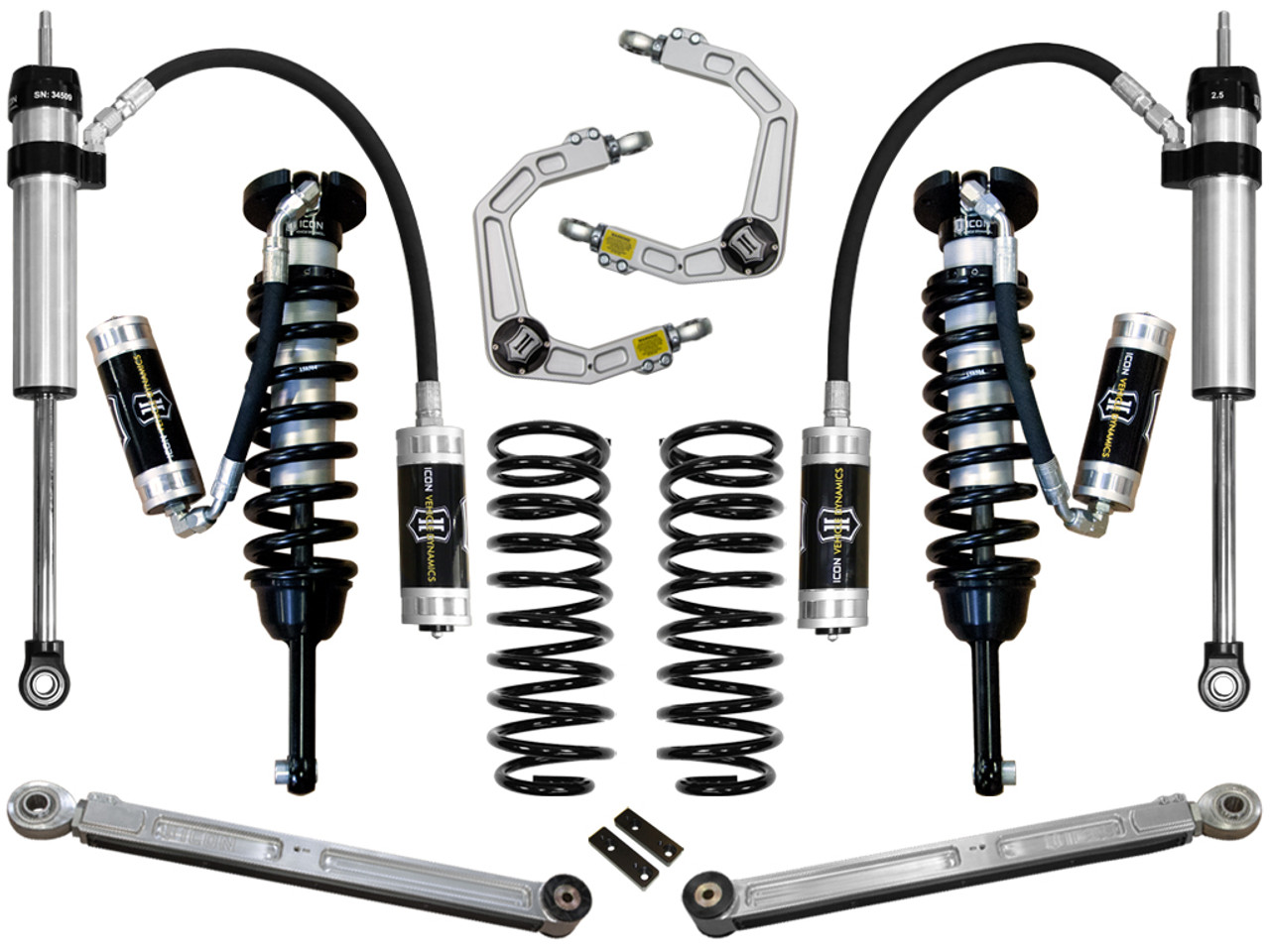 Icon Vehicle Dynamics | Stage 5 Suspension System, Billet UCA, 0-3.5" Lift | (10-24) 4Runner | K53065