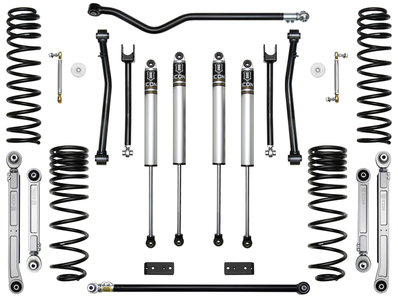 Icon Vehicle Dynamics | Stage 5 Suspension System, Billet UCA, 2.5" Lift | (20-22) Gladiator | K22105