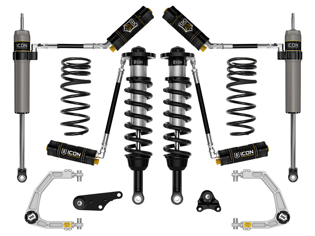 Icon Vehicle Dynamics | Stage 5 Suspension System, Billet UCA w/ Triple Rate Rear Springs, 1.25-3" Lift | (24-24) Tacoma | K53295S