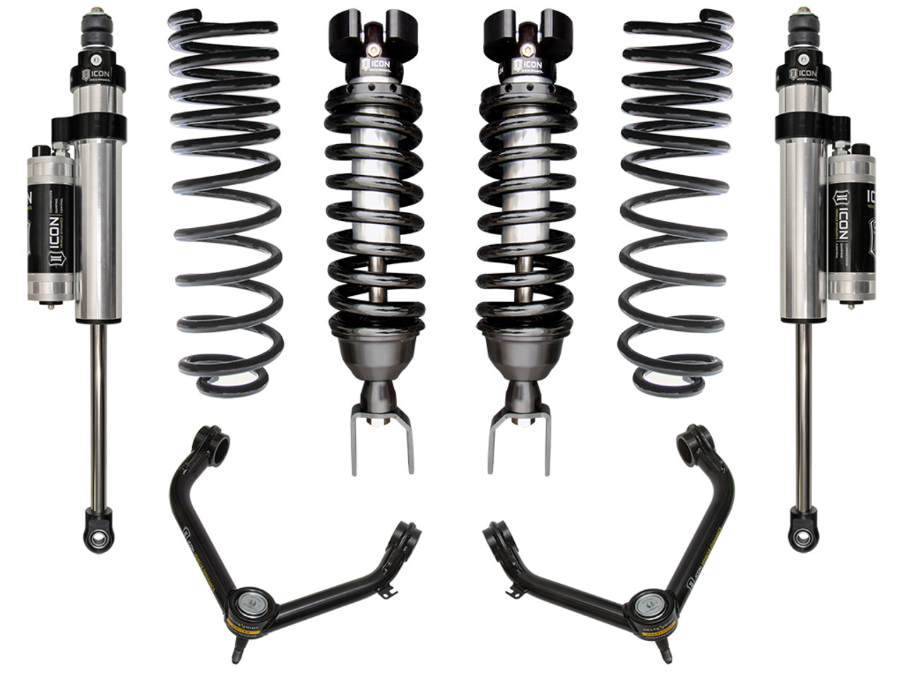 Icon Vehicle Dynamics | Stage 5 Suspension System, Tubular UCA, 0-1.5" Lift | (19-22) Ram 1500 | K213105T