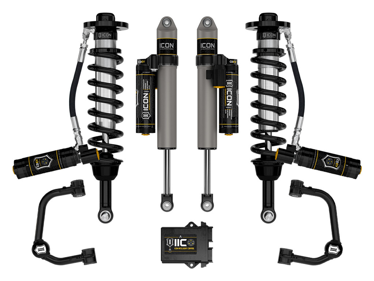 Icon Vehicle Dynamics | Stage 5 Suspension System, Tubular UCA, 2.5-3" Lift | (21-23) F-150 Tremor | K93165T