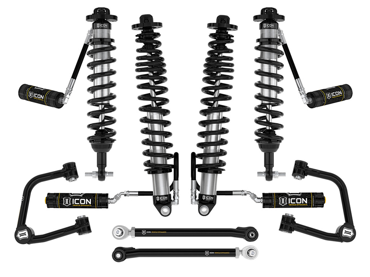 Icon Vehicle Dynamics | Stage 5 Suspension System, Tubular, Heavy Rate Rear Spring, 2-3" Lift | (21-23) Bronco, Sasquatch | K40015TX