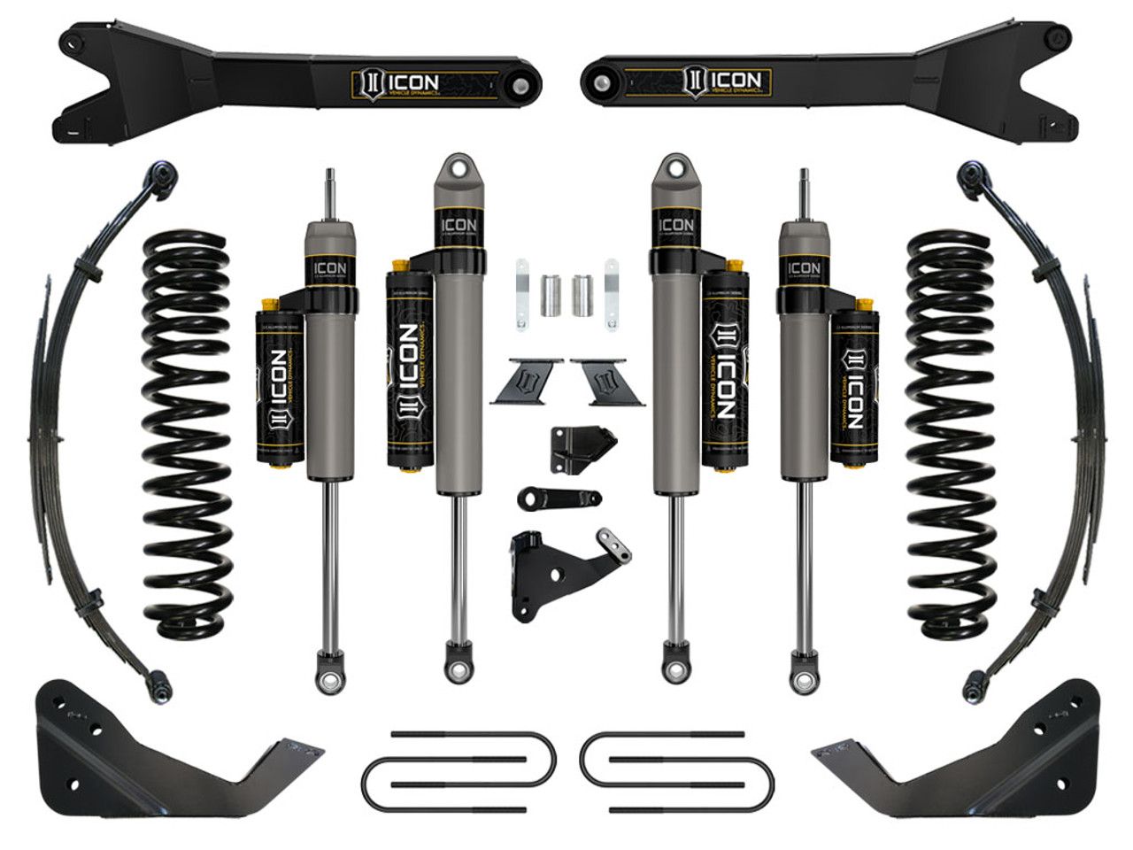 Icon Vehicle Dynamics | Stage 5 Suspension System, w/Radius Arm, 7" Lift | (05-07) Super Duty F-250/F-350 | K67104R