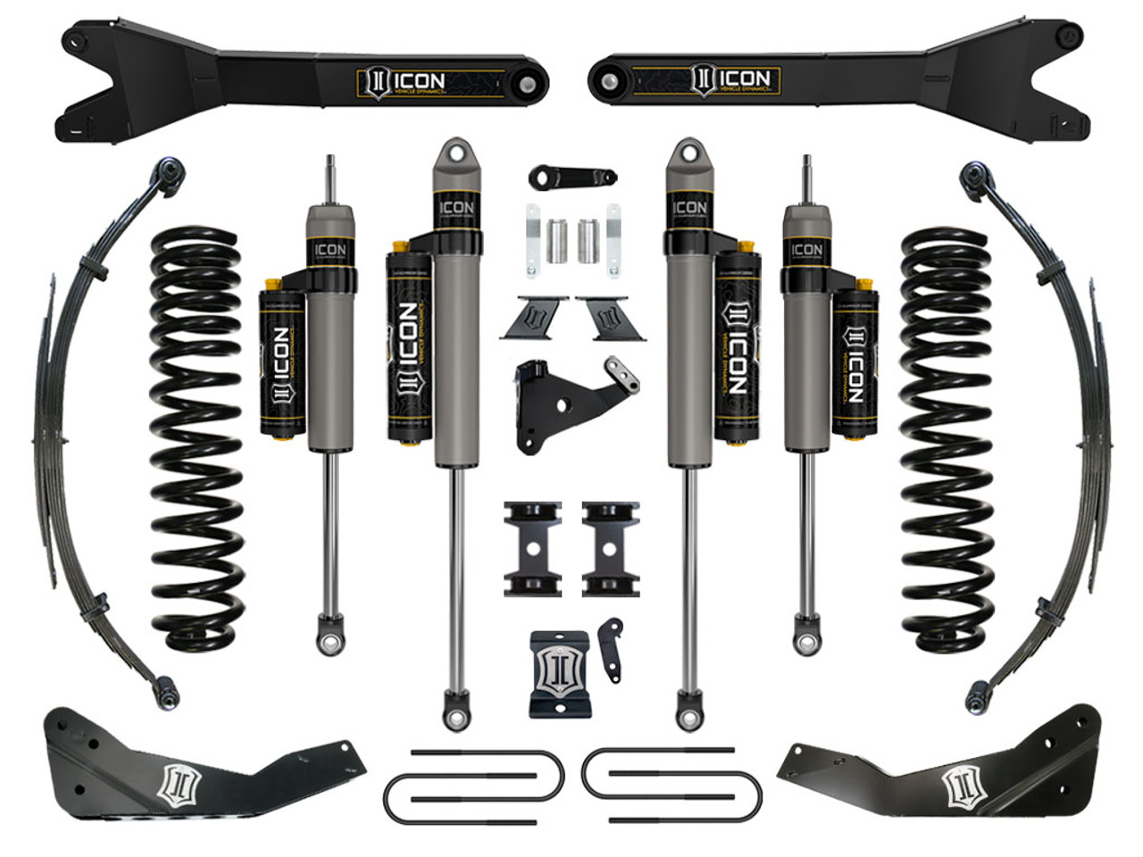 Icon Vehicle Dynamics | Stage 5 Suspension System, w/Radius Arm, 7" Lift | (11-16) Super Duty F-250/F-350 | K67304R