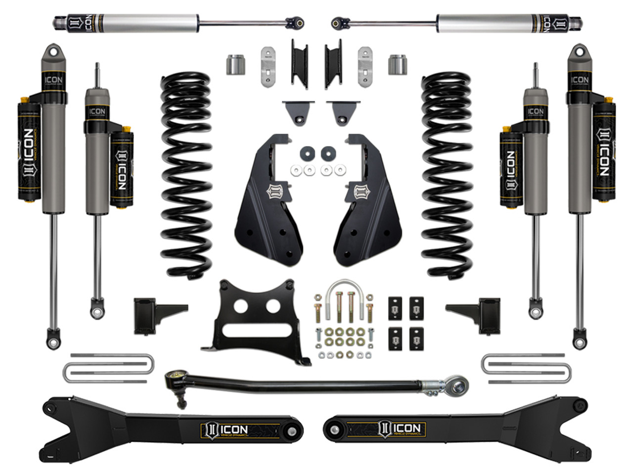 Icon Vehicle Dynamics | Stage 5 Suspension System, w/Radius Arm, 4.5" Lift | (20-22) Super Duty F-250/F-350 | K64525R